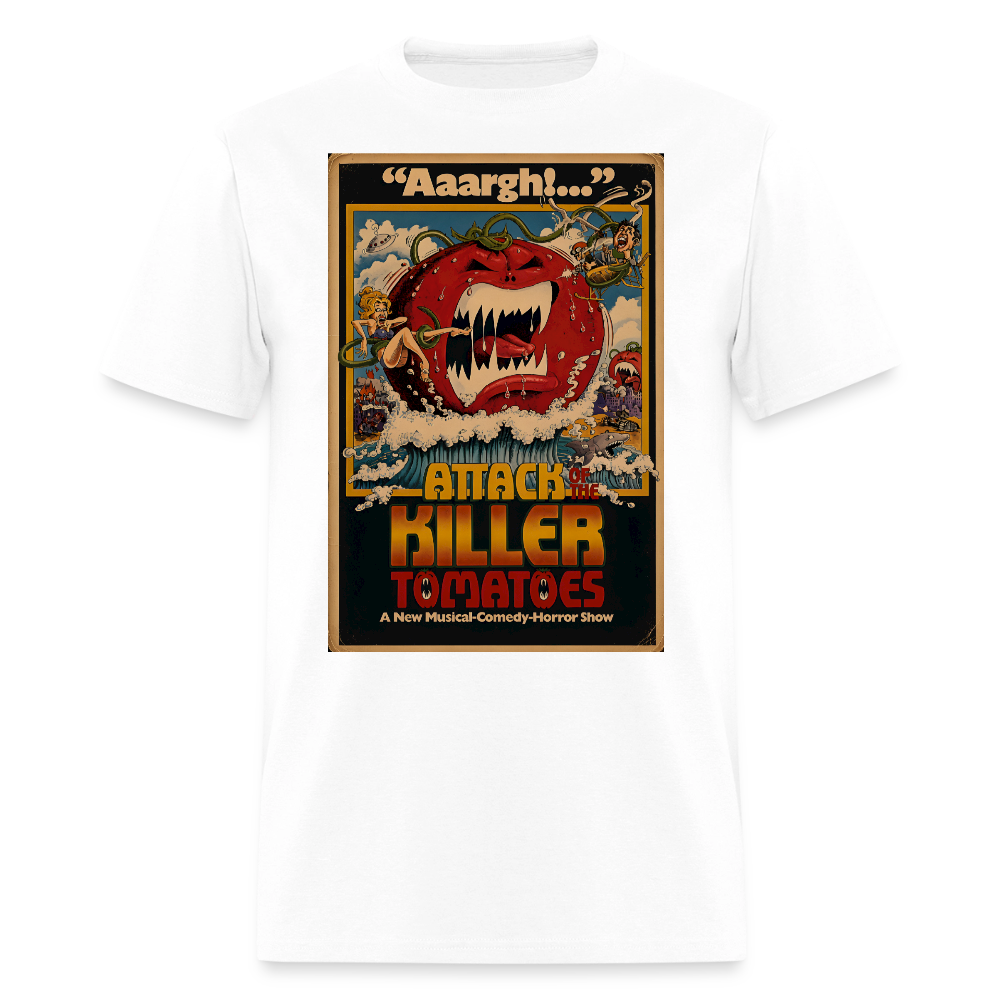 Attack Of The Killer Tomatoes - white