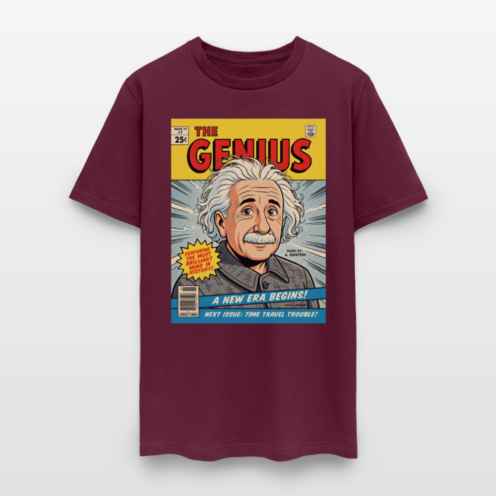 Albert Einstein #2 - burgundy