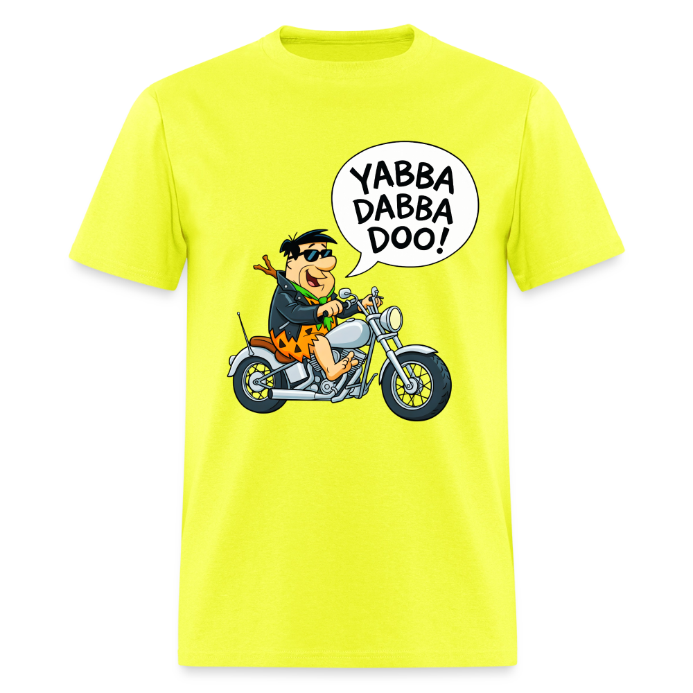 Cool Fred Flintstone - safety green