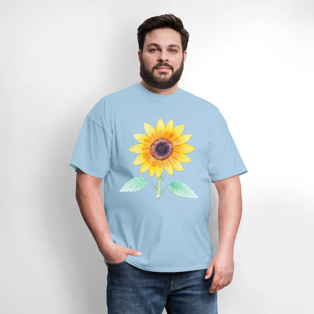 Yellow 2 - powder blue