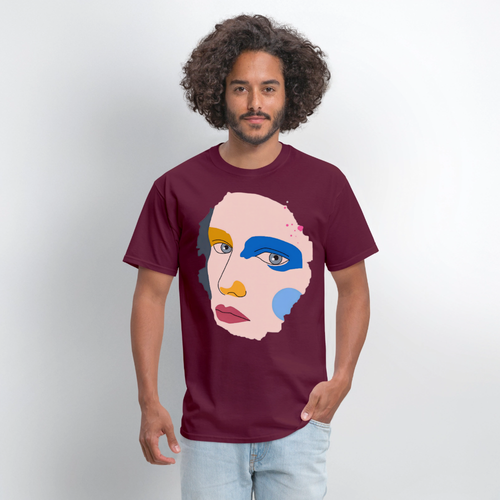 Bold Face - burgundy