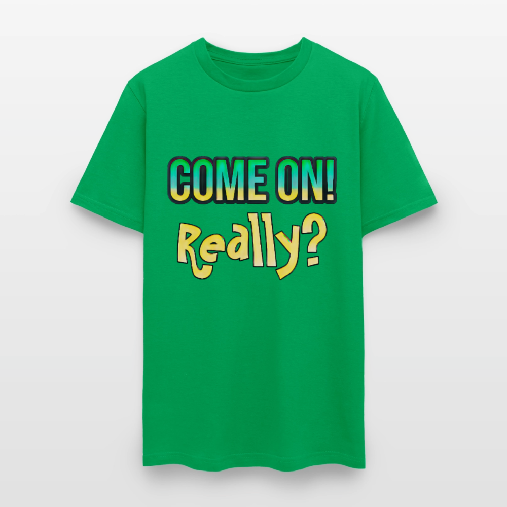 Come On Really - bright green