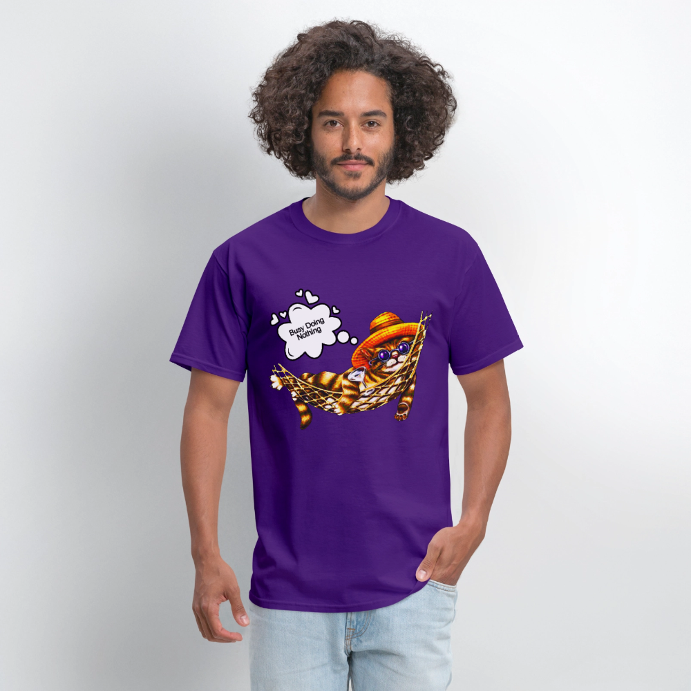 Busy Doing Nothing - purple