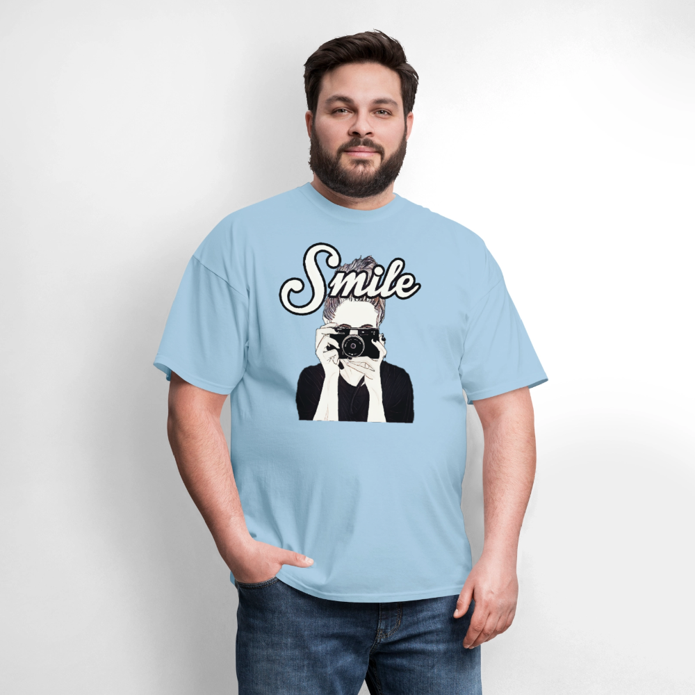 Smile - powder blue