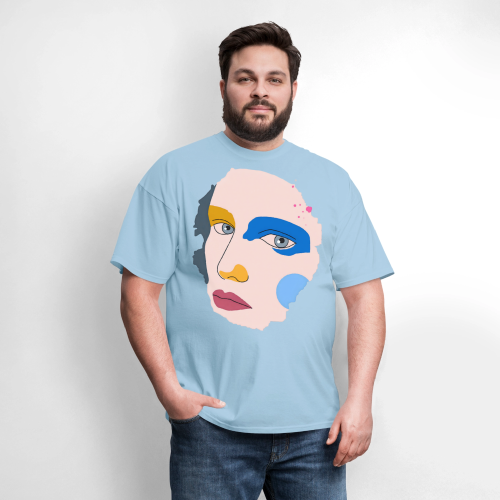 Bold Face - powder blue
