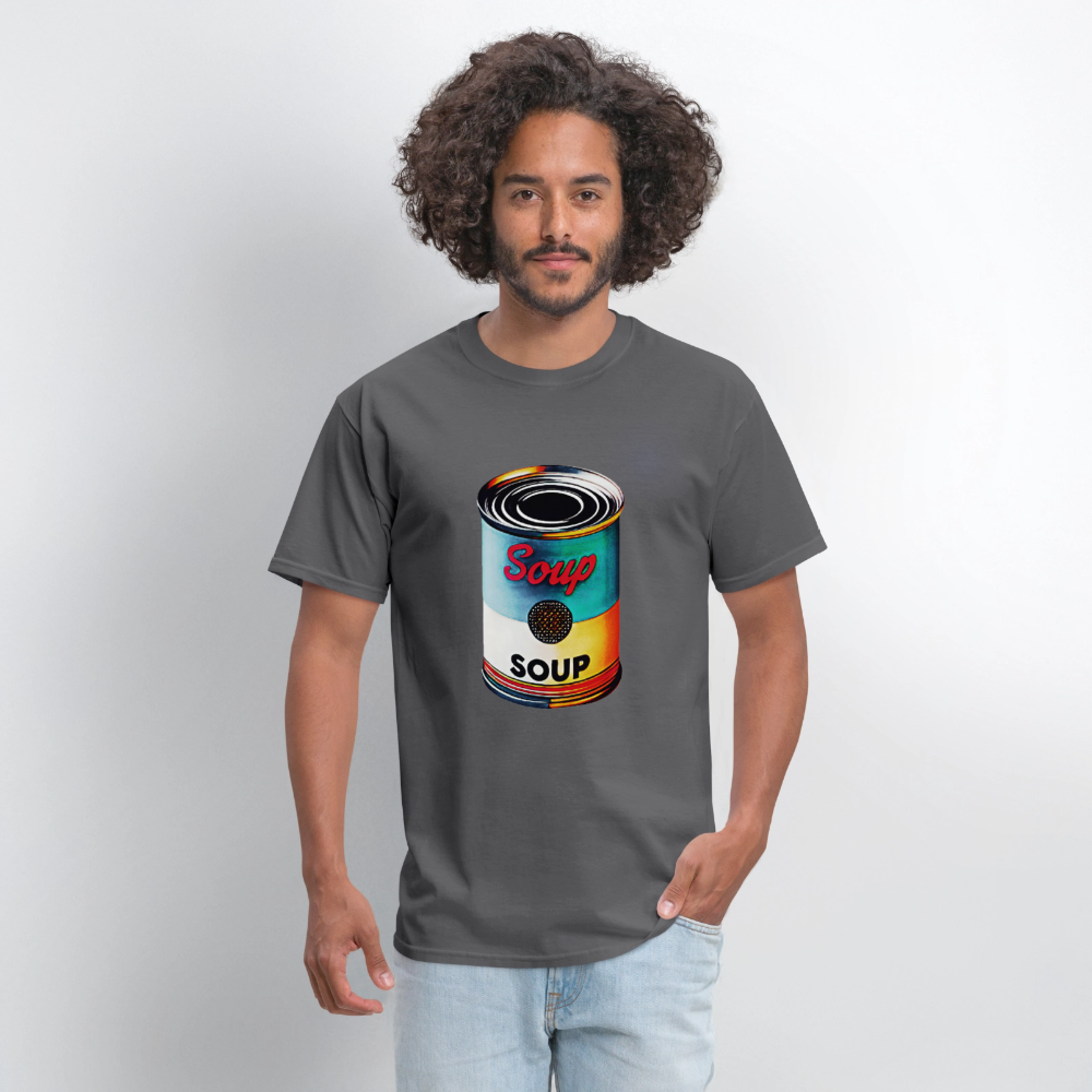Canned Soup - charcoal