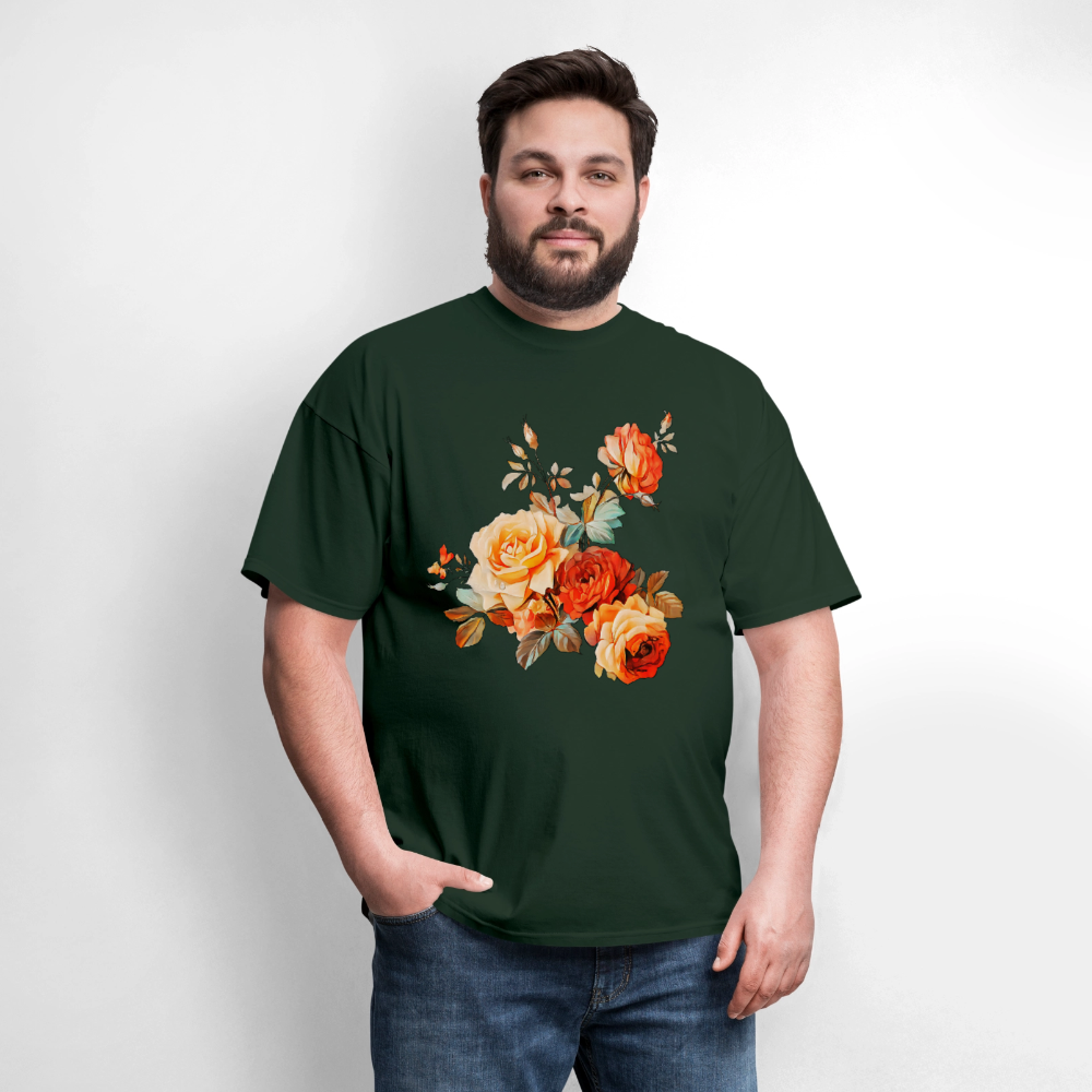 English Bouquet - forest green