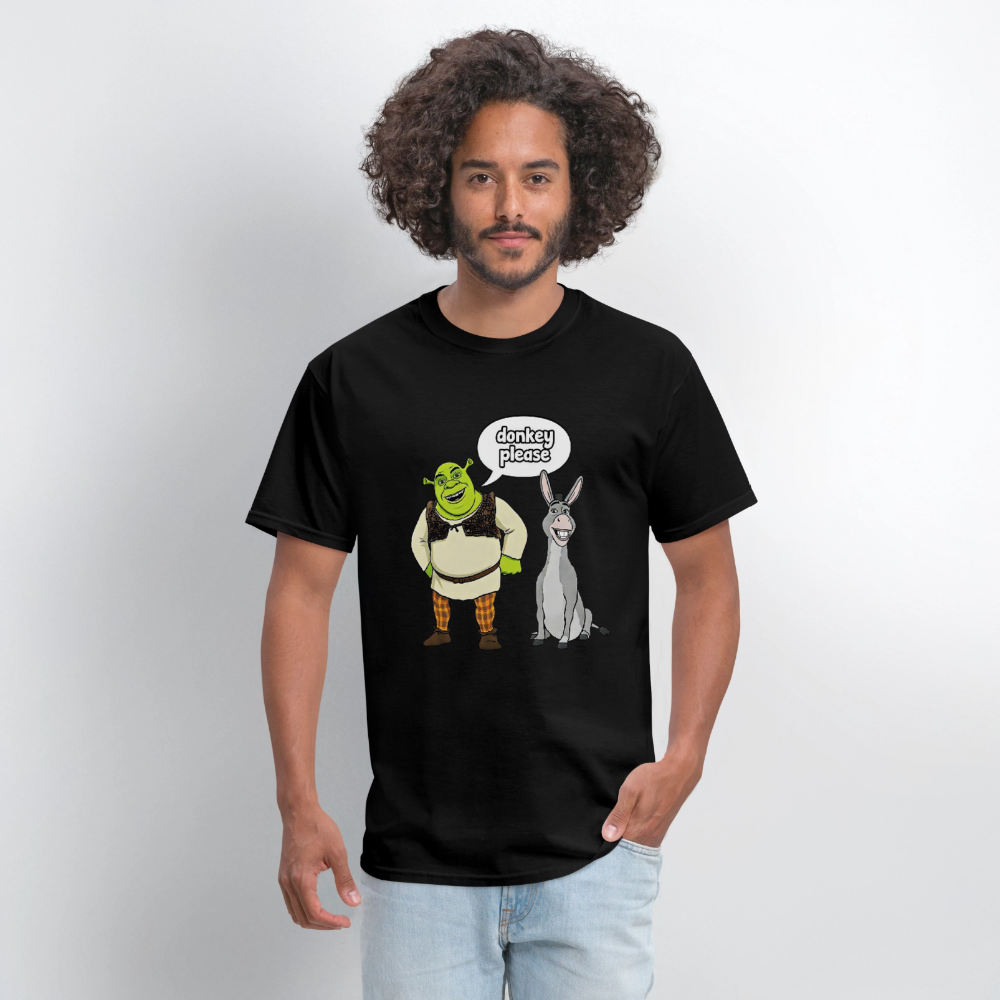 Donkey Please Shrek - black