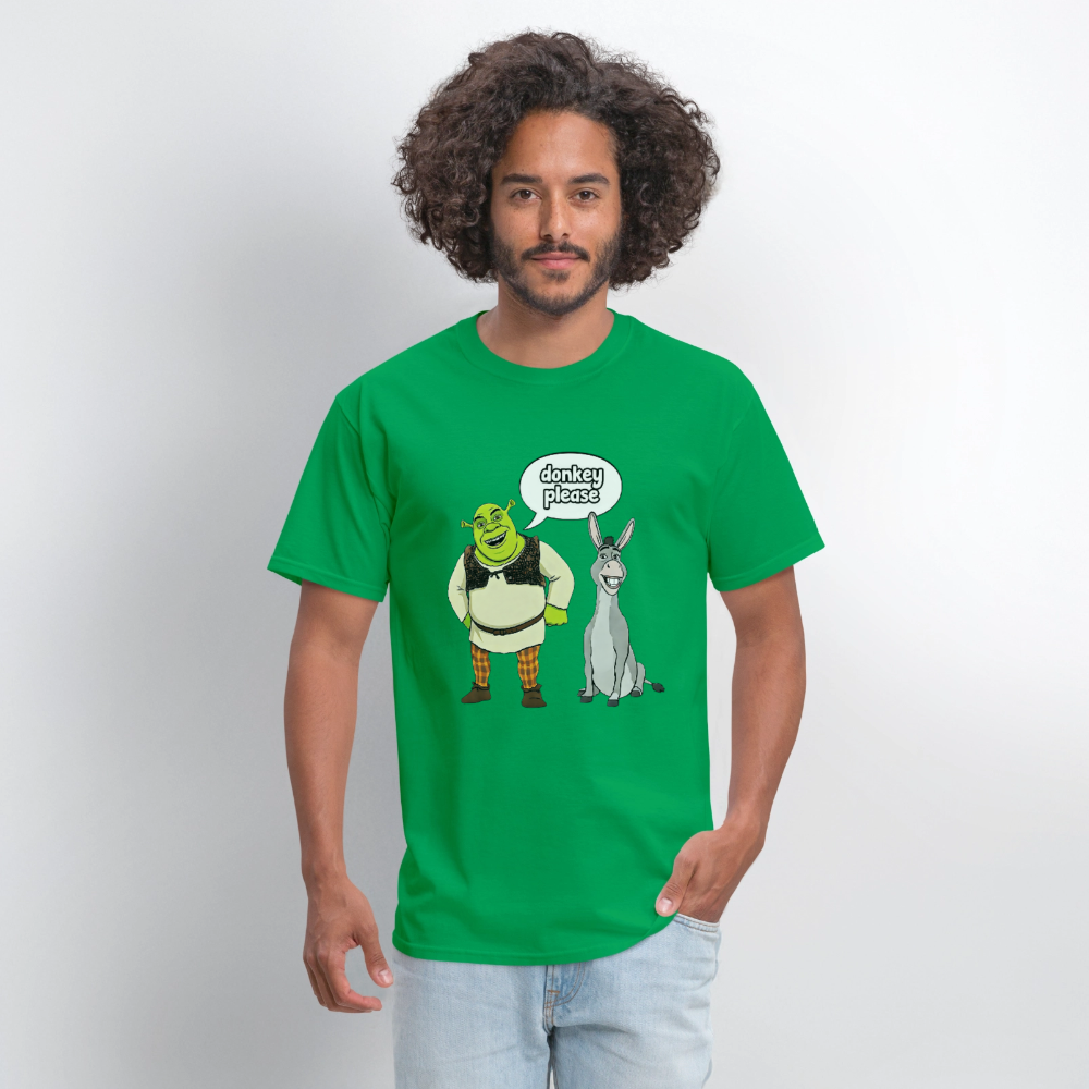 Donkey Please Shrek - bright green