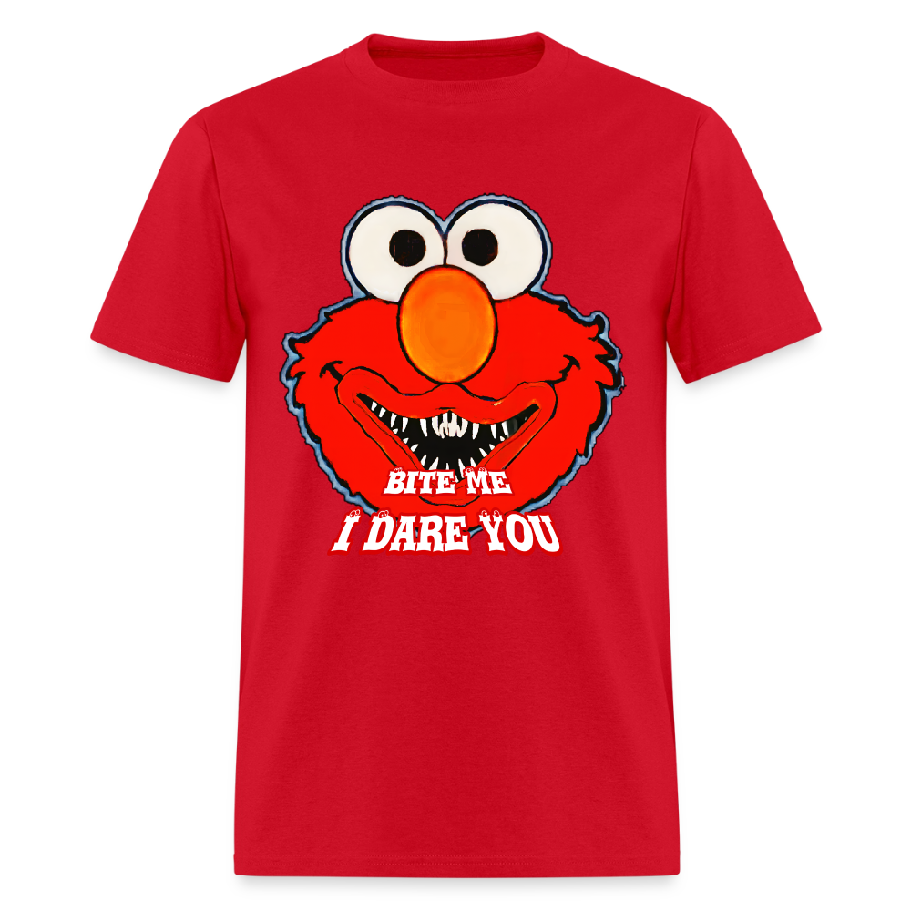 Bite Me Elmo - red