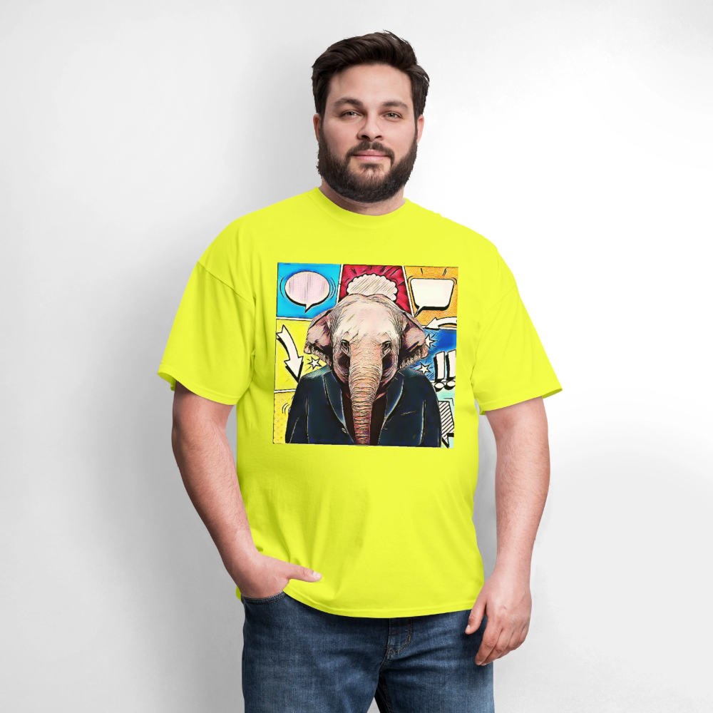 Elephant Party - safety green