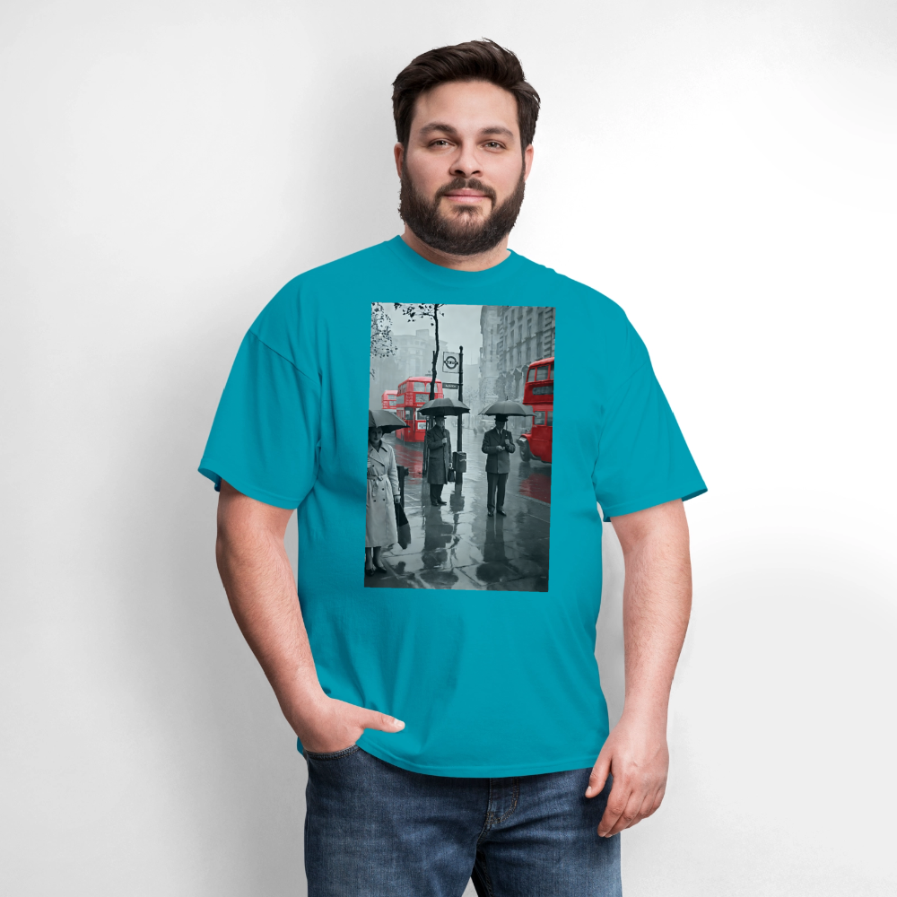 Buses of London - turquoise