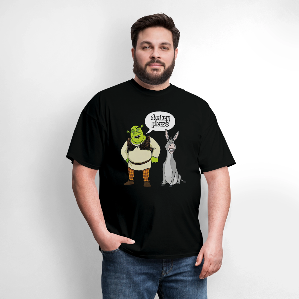 Donkey Please Shrek - black