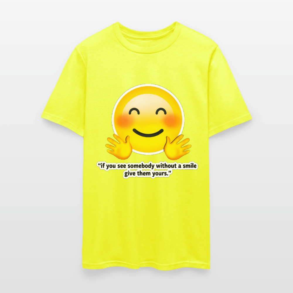 Give a smile - safety green