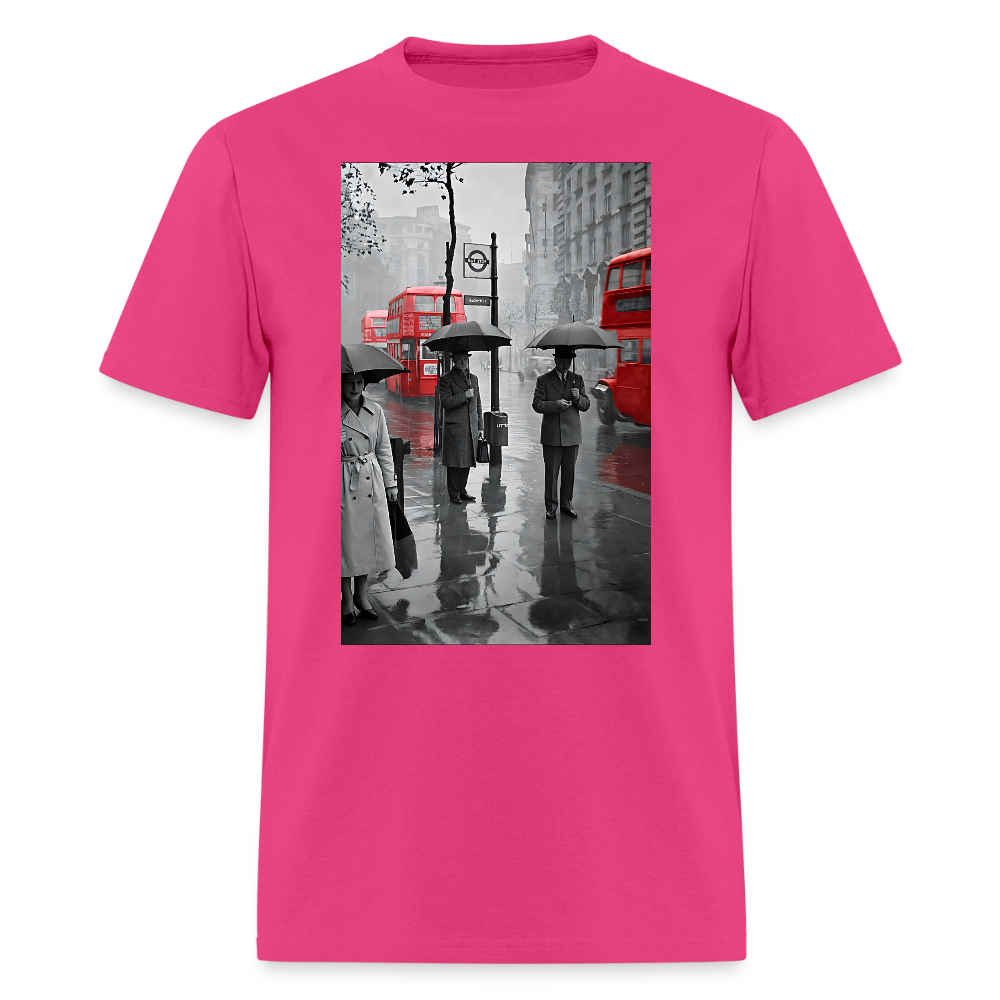 Buses of London - fuchsia