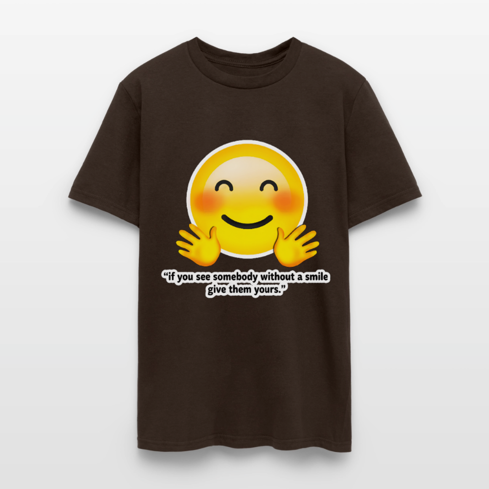 Give a smile - brown
