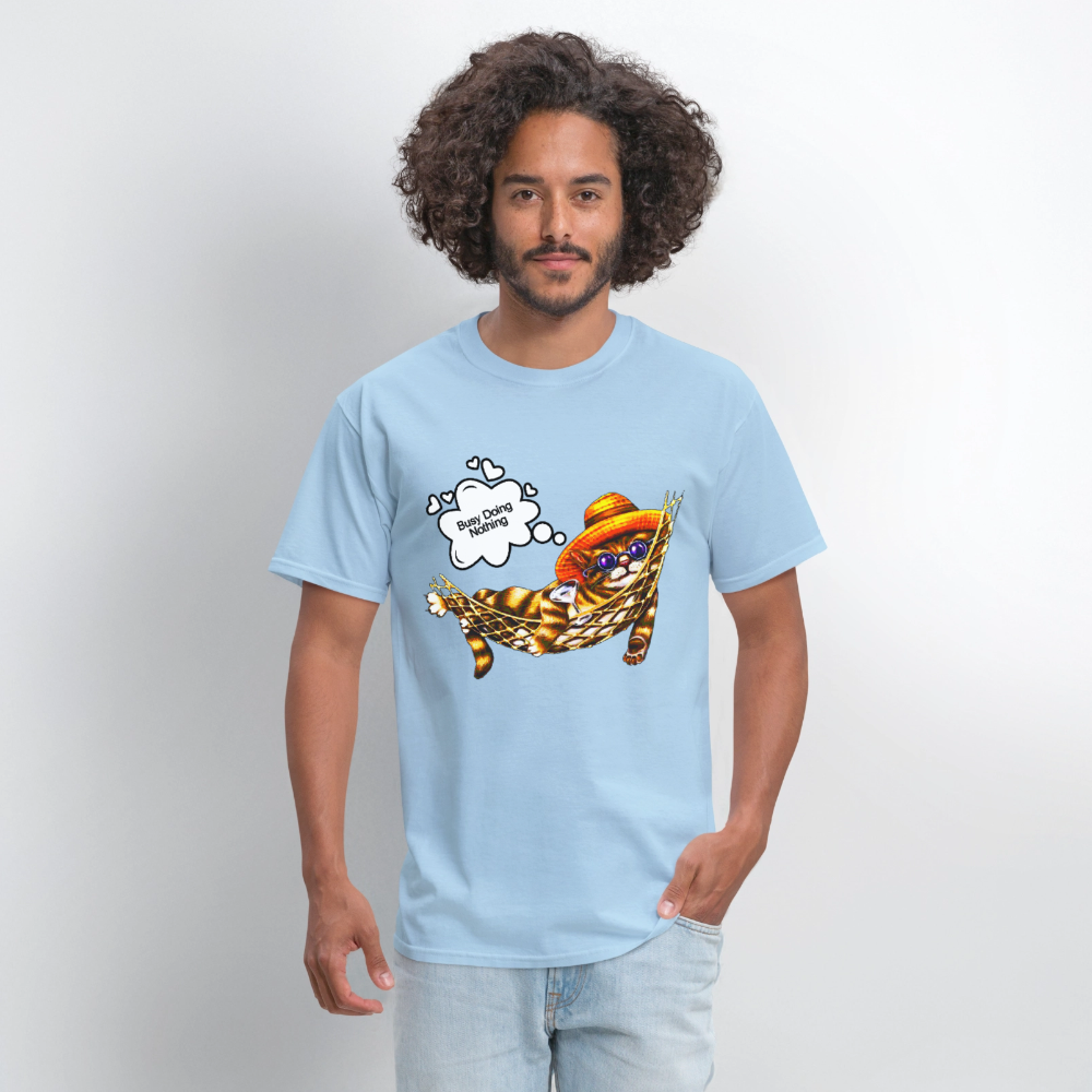 Busy Doing Nothing - powder blue