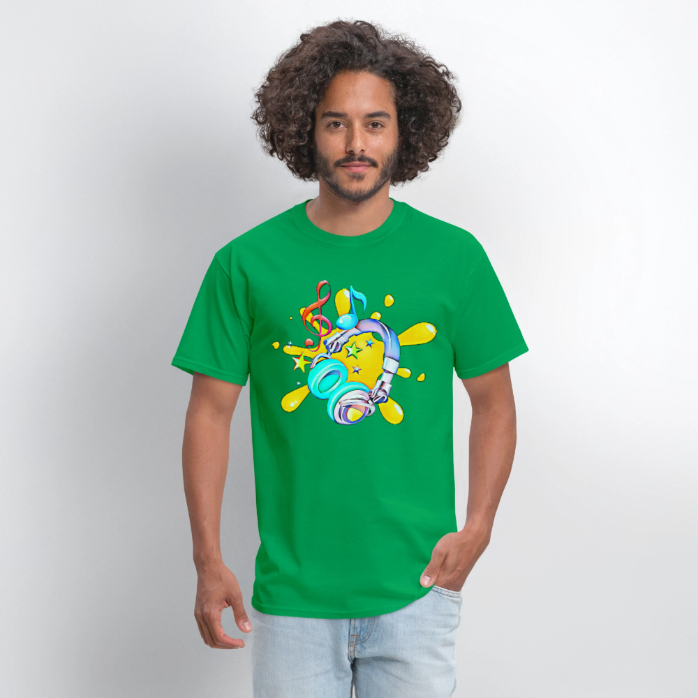 Splash of Music - bright green