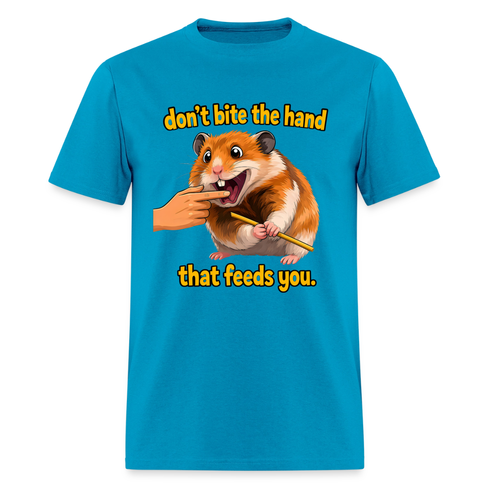 Don't Bite The Hand - turquoise