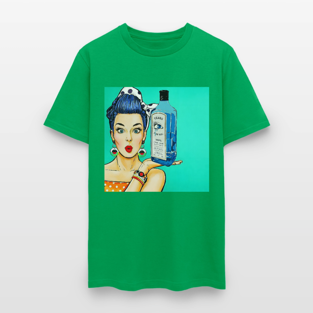 Retro Woman - bright green