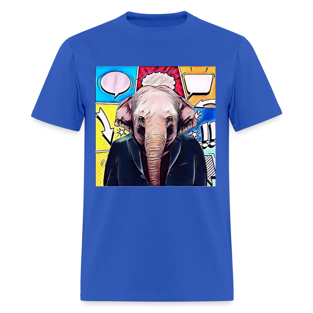 Elephant Party - royal blue