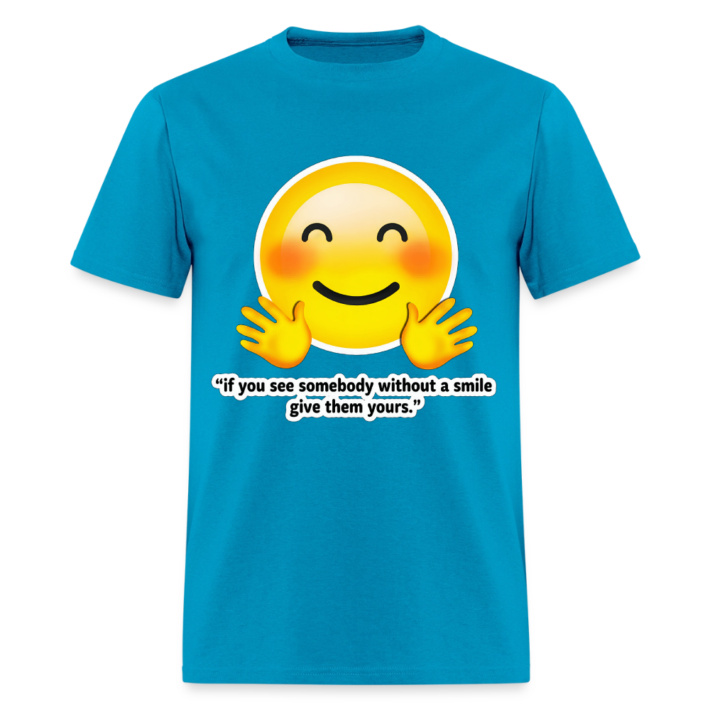Give a smile - turquoise