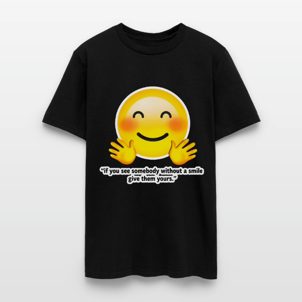 Give a smile - black