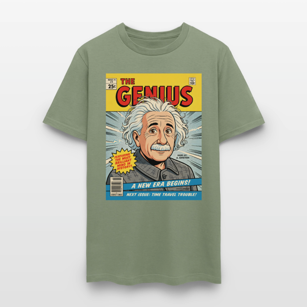 Albert Einstein #2 - military green