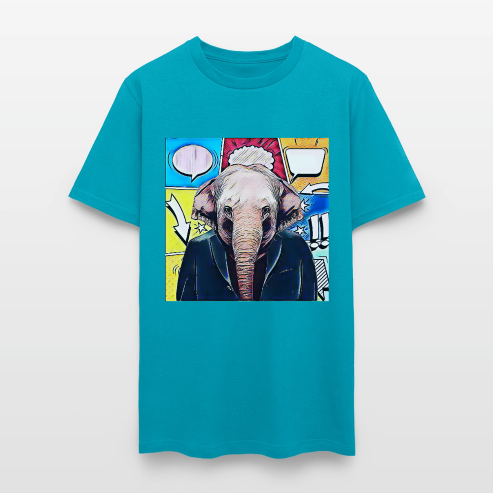 Elephant Party - turquoise
