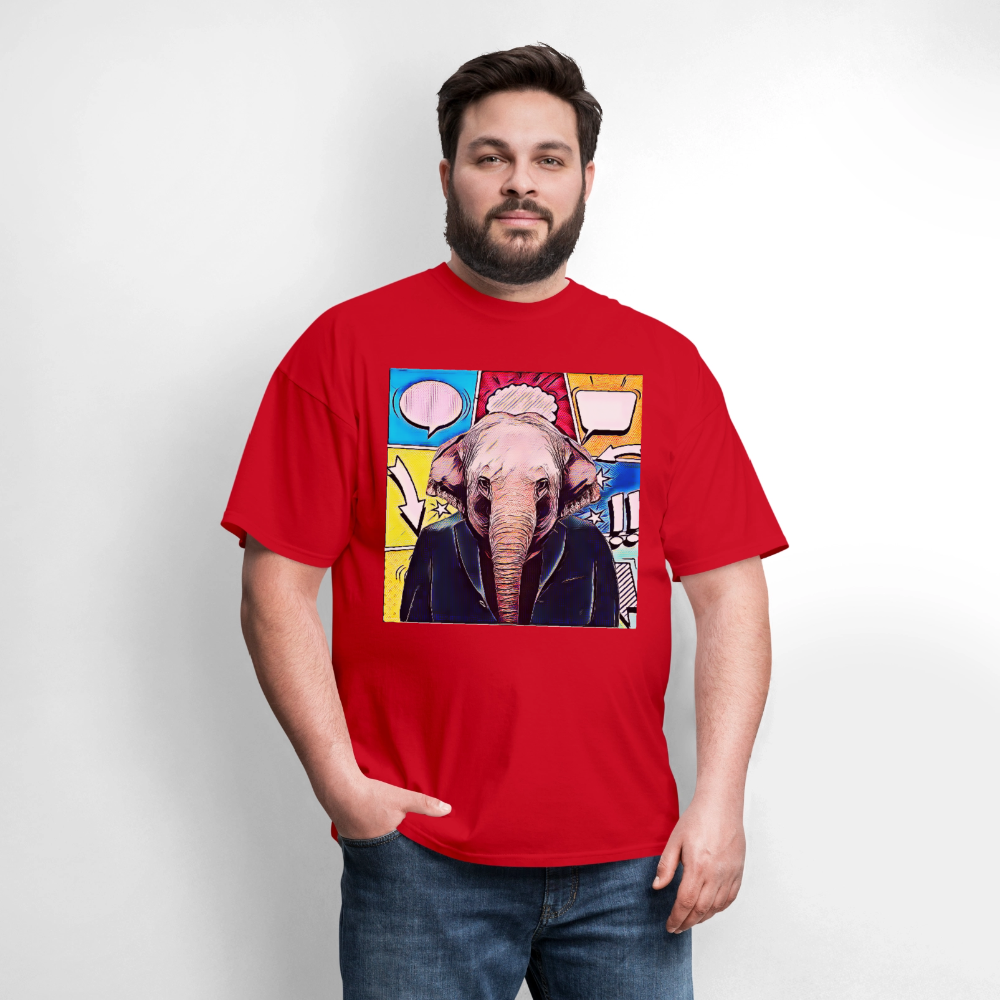 Elephant Party - red