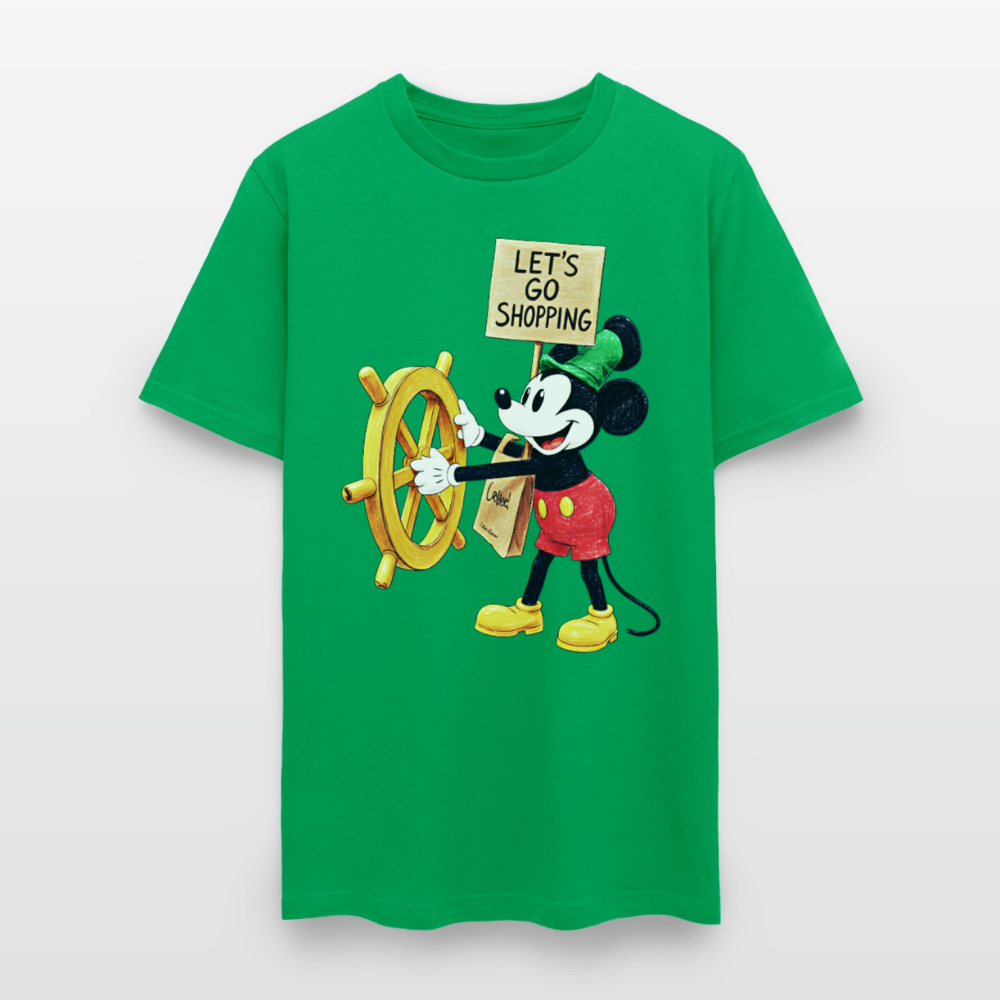 Let's Go Shopping - bright green