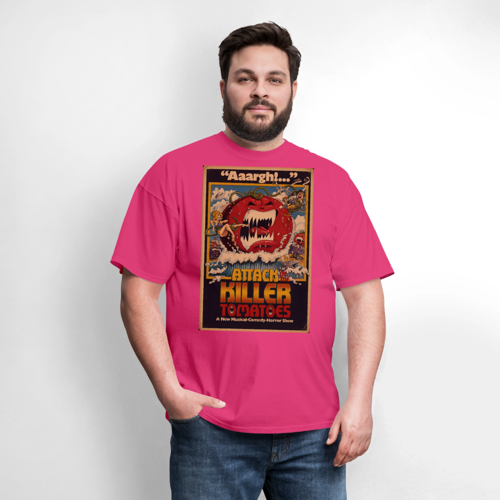 Attack Of The Killer Tomatoes - fuchsia