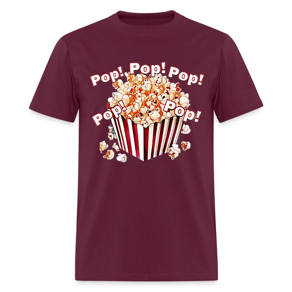 Popcorn - burgundy