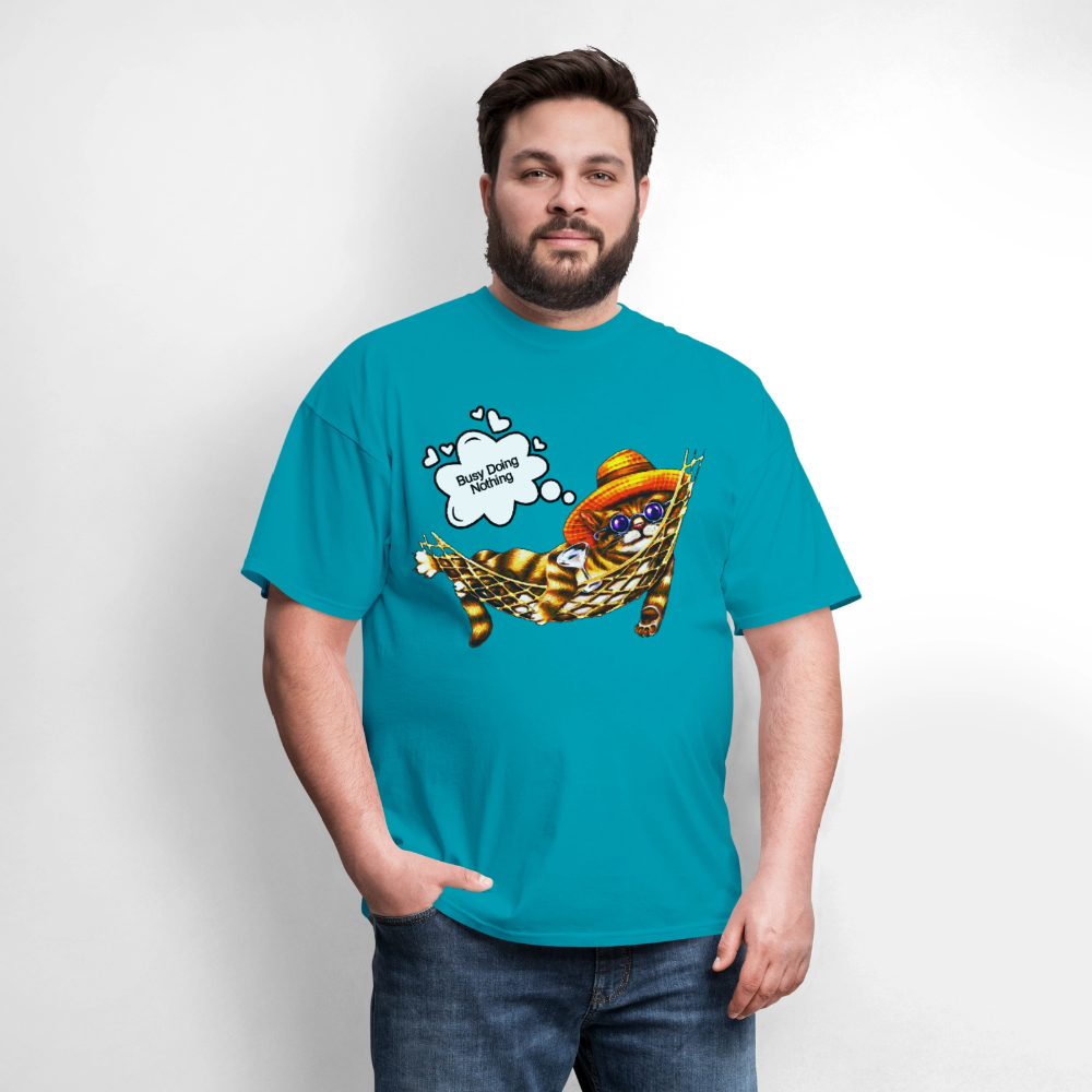 Busy Doing Nothing - turquoise