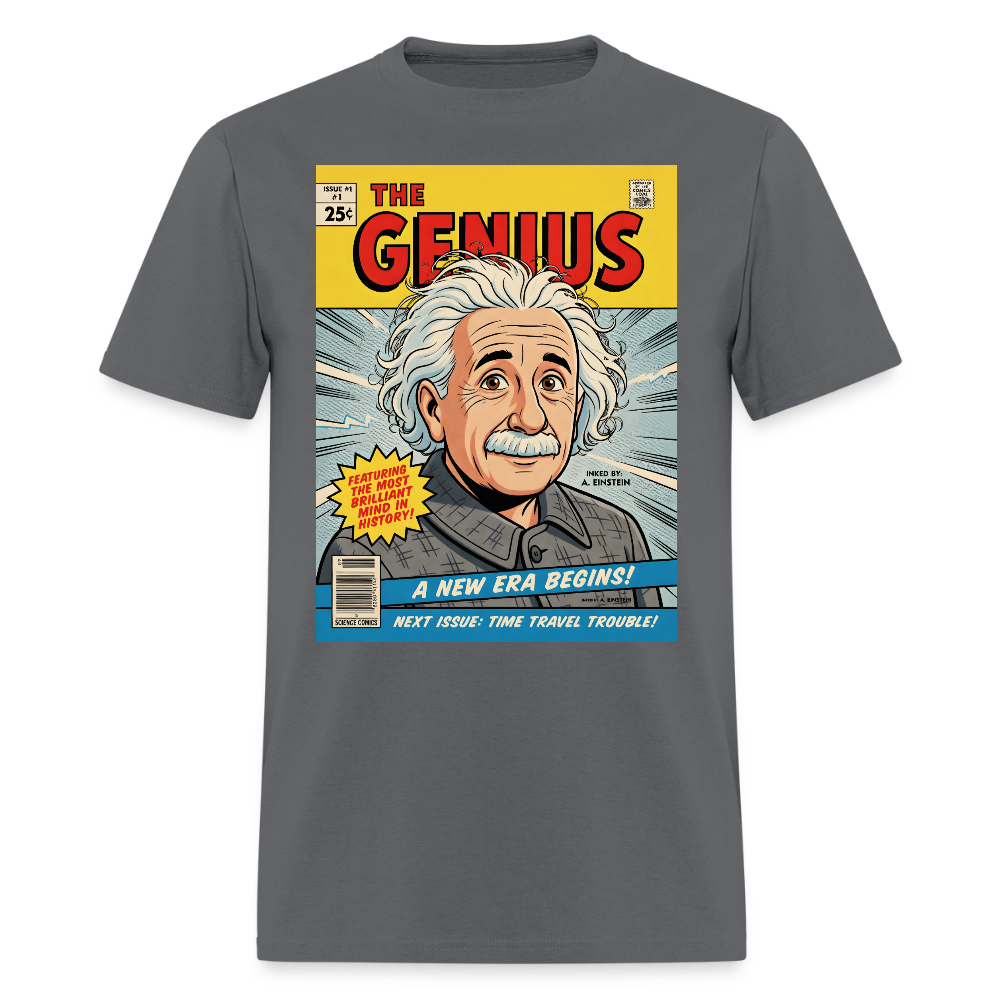 Albert Einstein #2 - charcoal