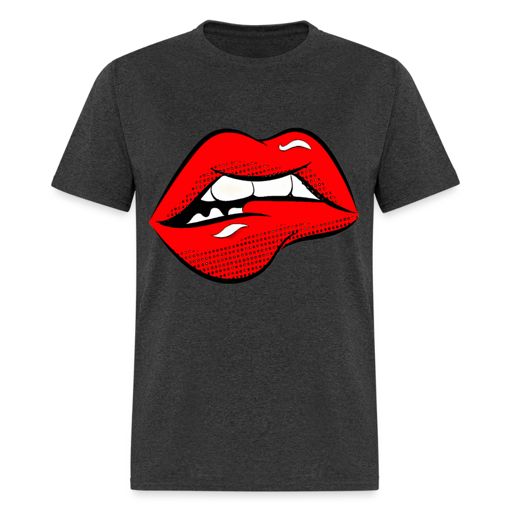 Lips - heather black