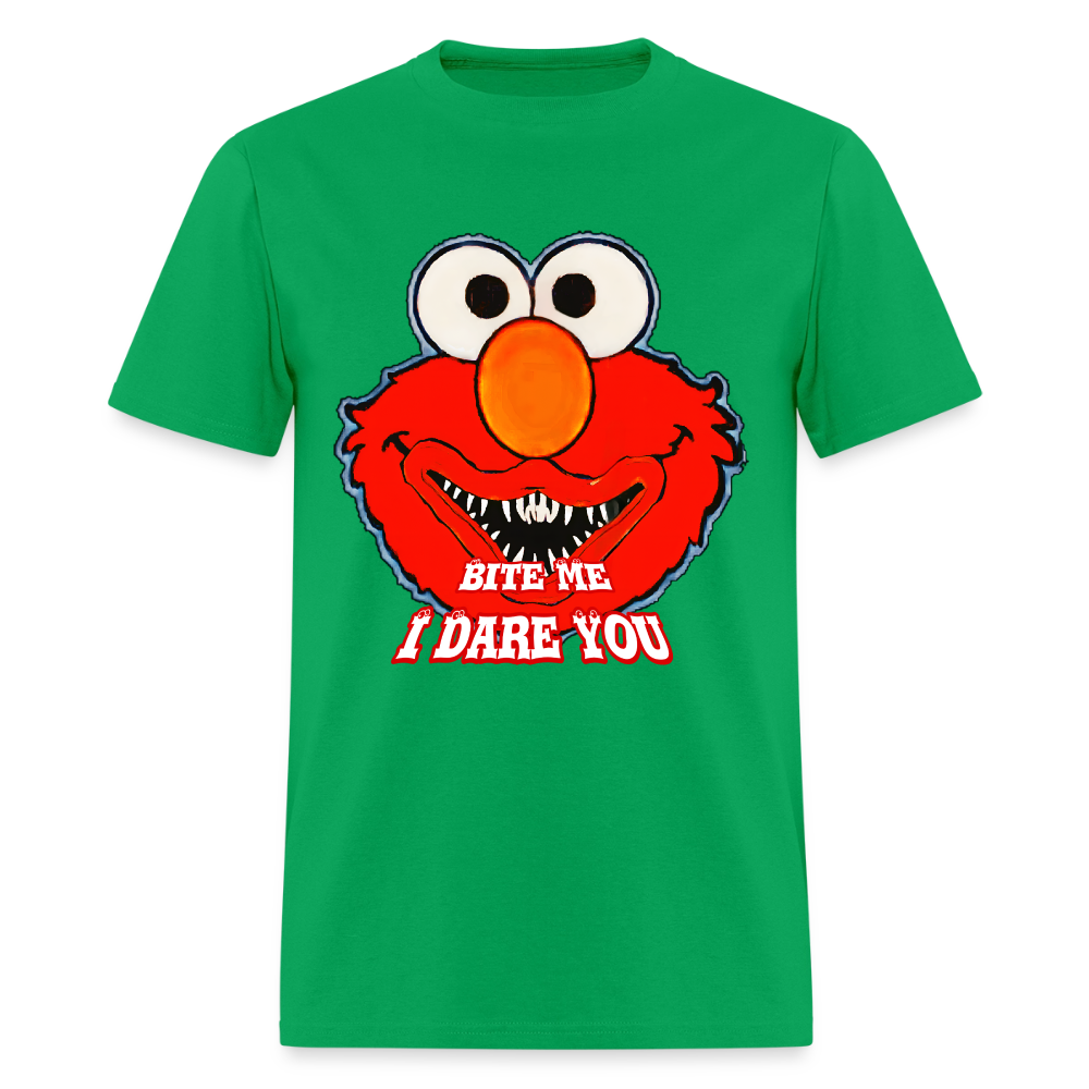 Bite Me Elmo - bright green