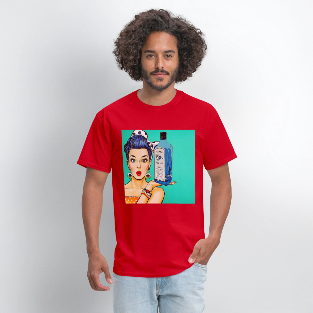 Retro Woman - red