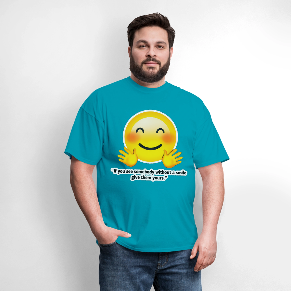 Give a smile - turquoise
