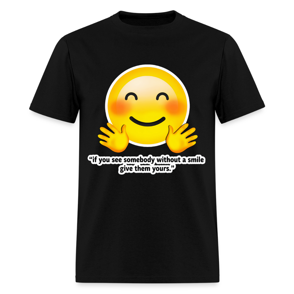 Give a smile - black