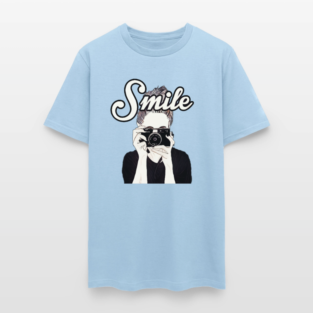 Smile - powder blue
