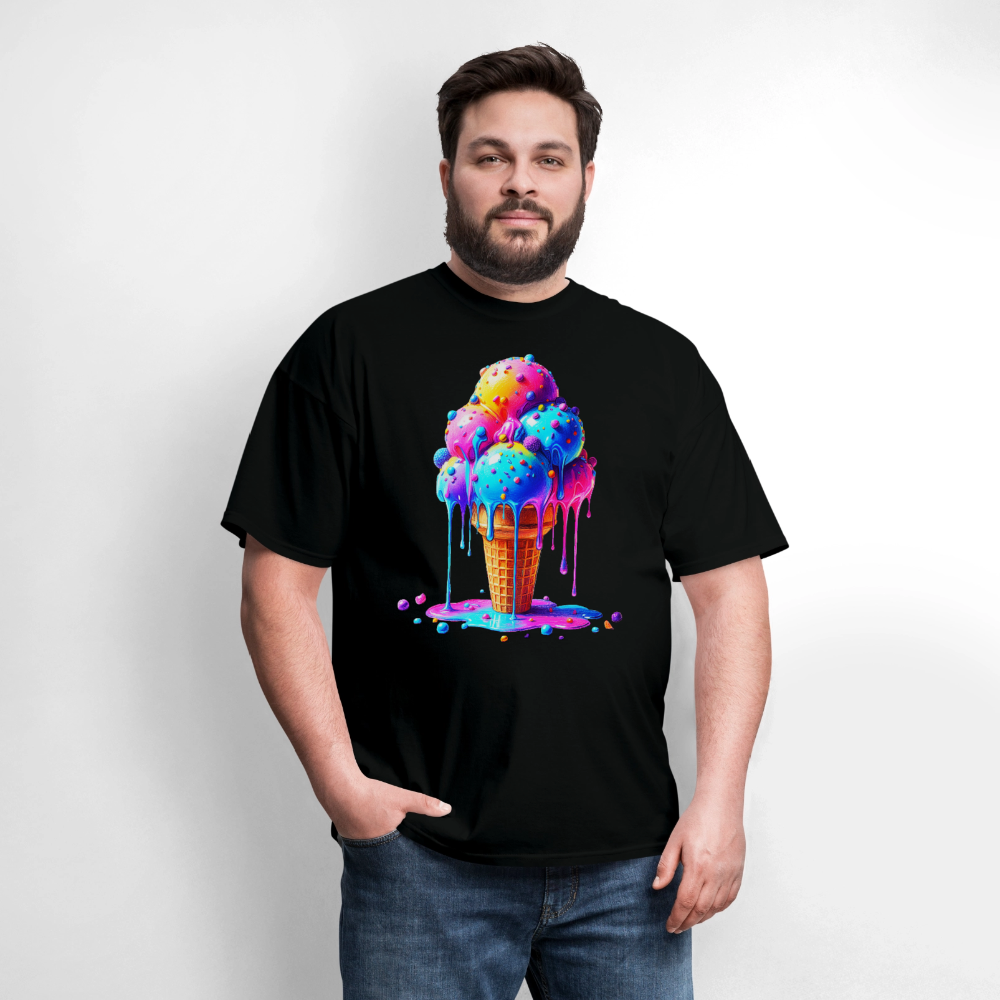 Melting Rainbow - black