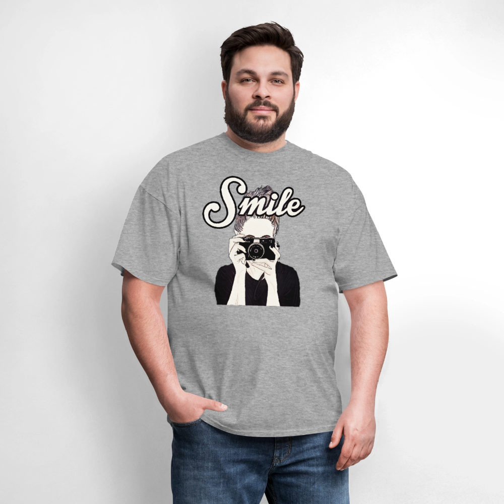 Smile - heather gray