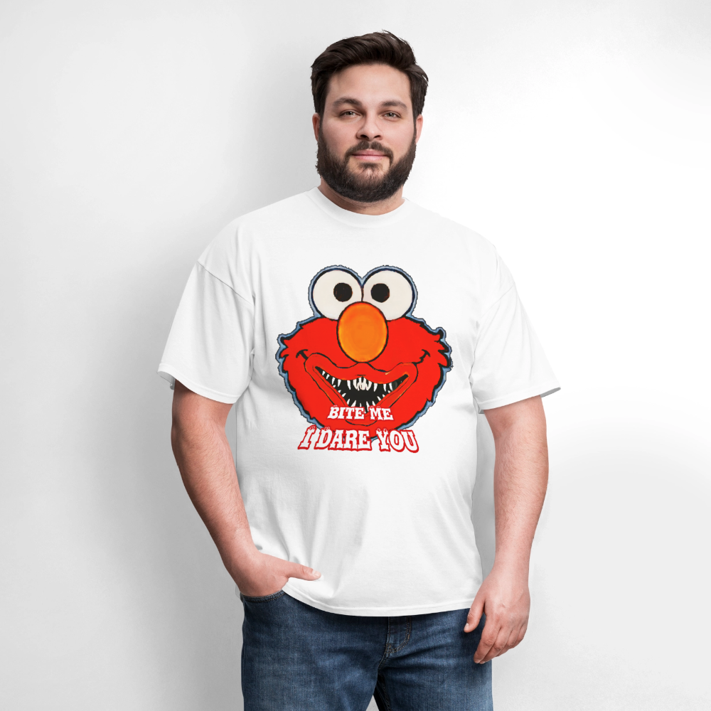 Bite Me Elmo - white
