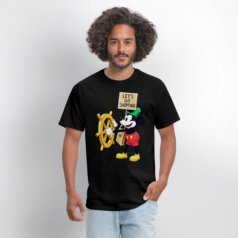 Let's Go Shopping - black