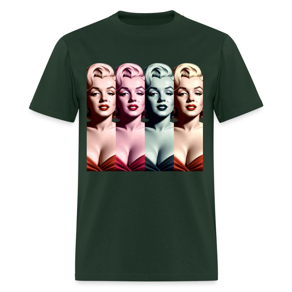 Marilyn Monroe - forest green