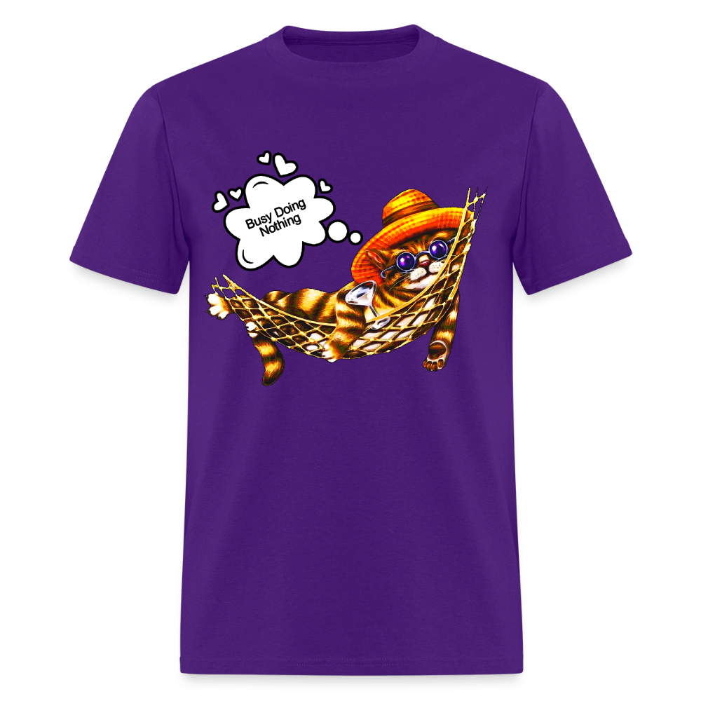 Busy Doing Nothing - purple