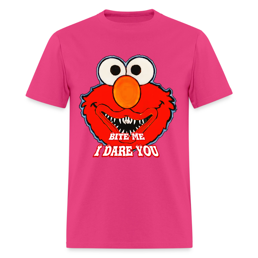 Bite Me Elmo - fuchsia