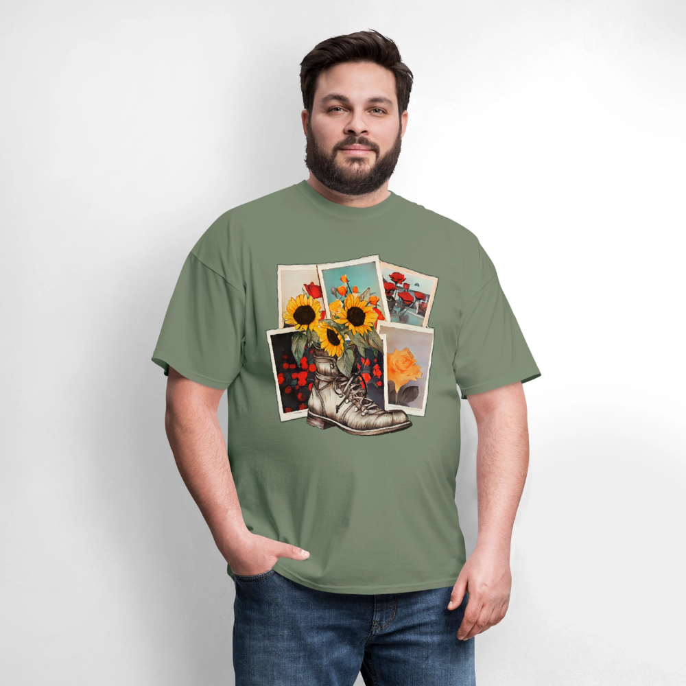 Flowers #2 - military green