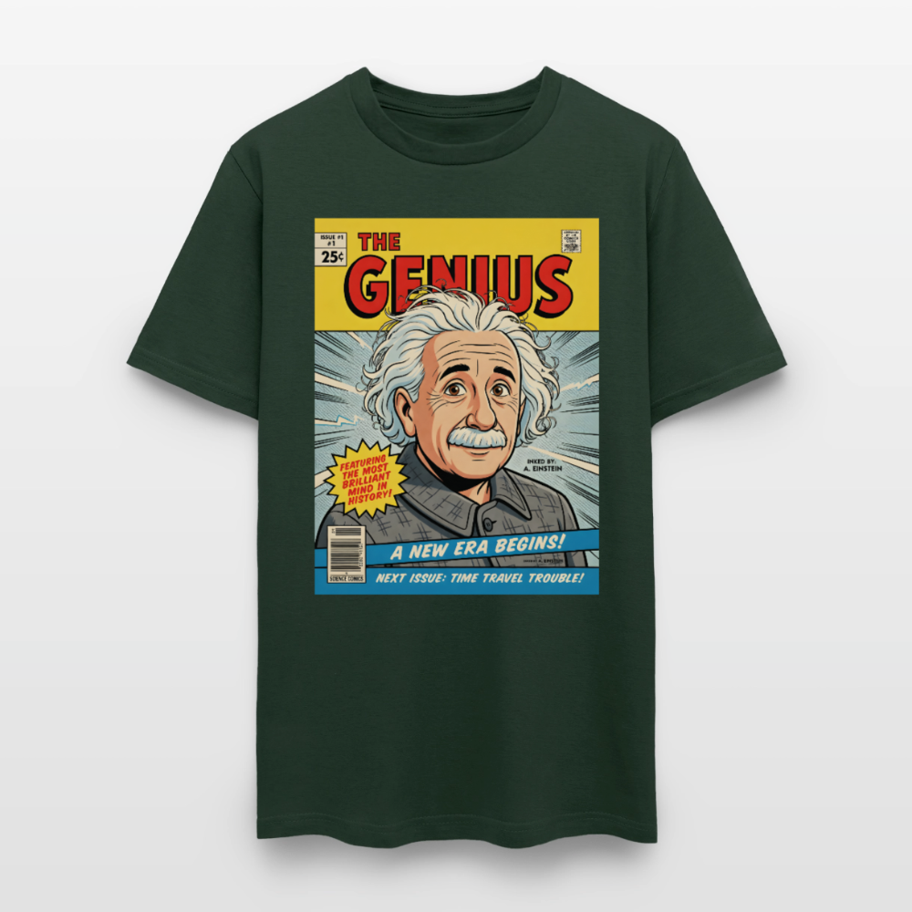 Albert Einstein #2 - forest green